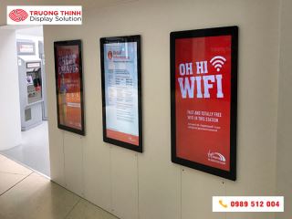 Màn hình quảng cáo treo tường AHA 49 inch
